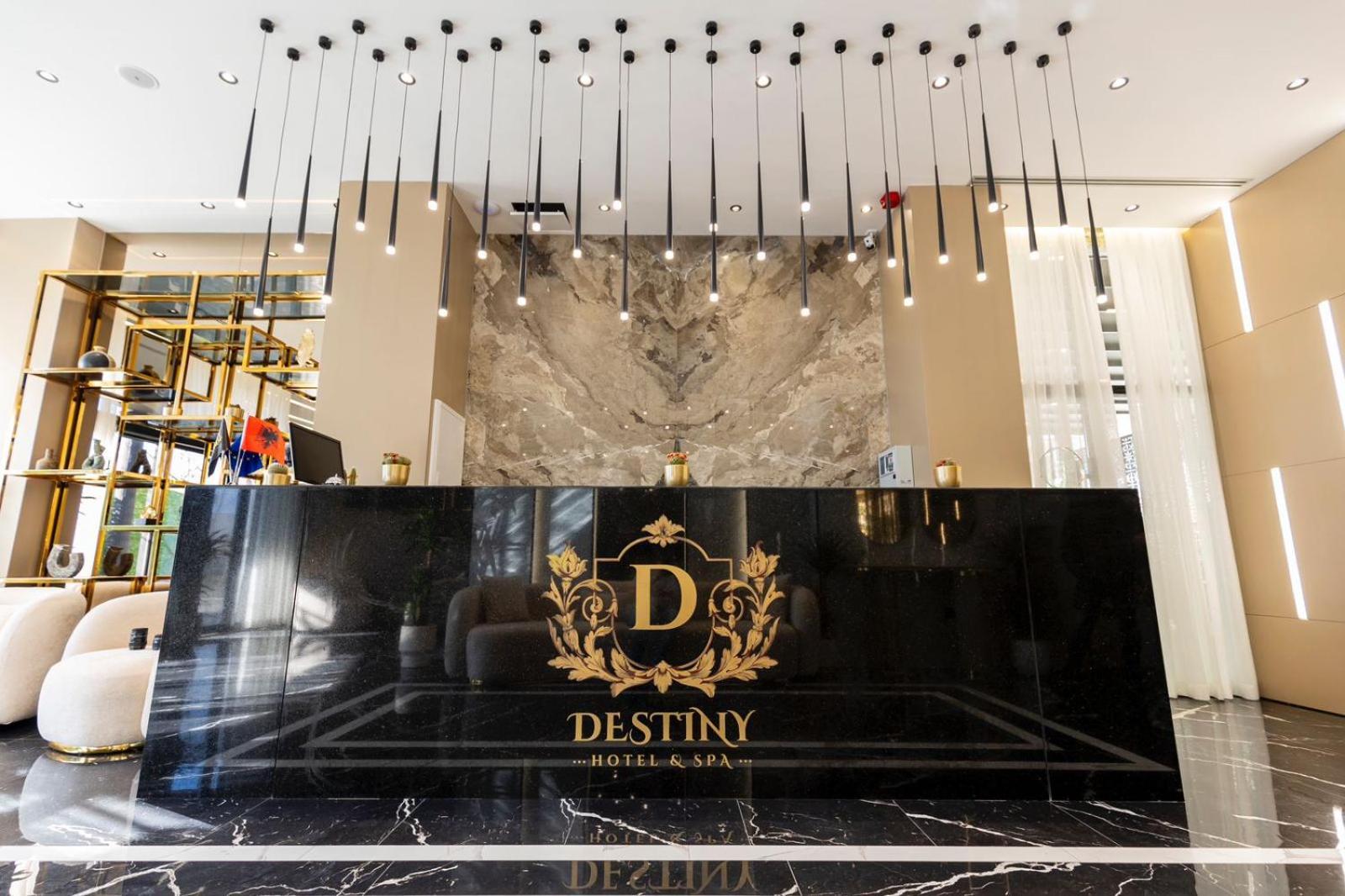 Destiny Hotel & Spa Yzberishti Exteriör bild
